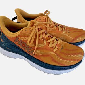 HOKA 9B Mach Supersonic Profly Running Shoes Womens Orange Sneakers